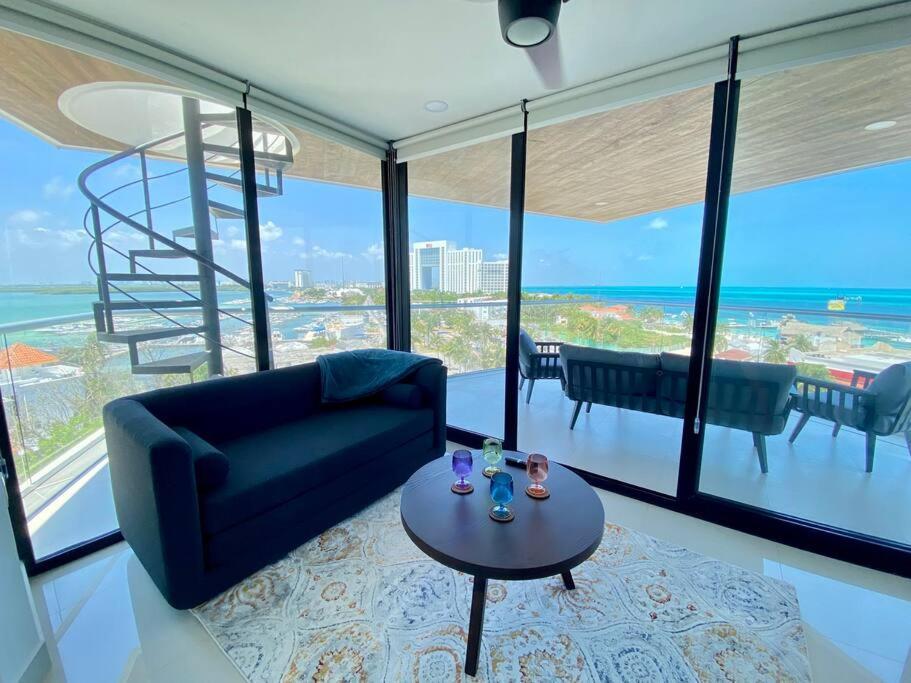 Apartament Panoramic Penthouse Cancún Zewnętrze zdjęcie