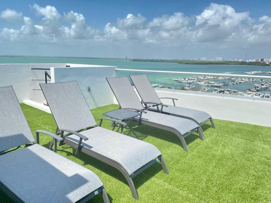 Apartament Panoramic Penthouse Cancún Zewnętrze zdjęcie