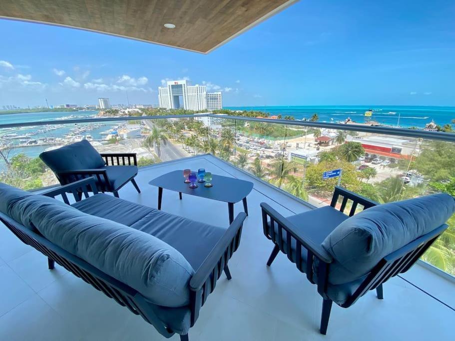 Apartament Panoramic Penthouse Cancún Zewnętrze zdjęcie